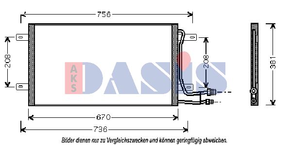 AKS DASIS kondensatorius, oro kondicionierius 242040N